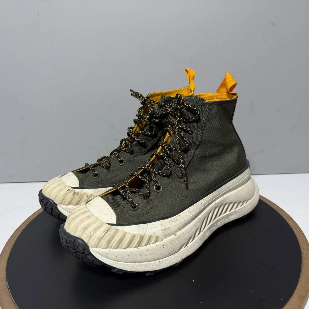 Converse Chuck Taylor All Star Traction Utility Shoes Mens Size 8 Green Sneakers